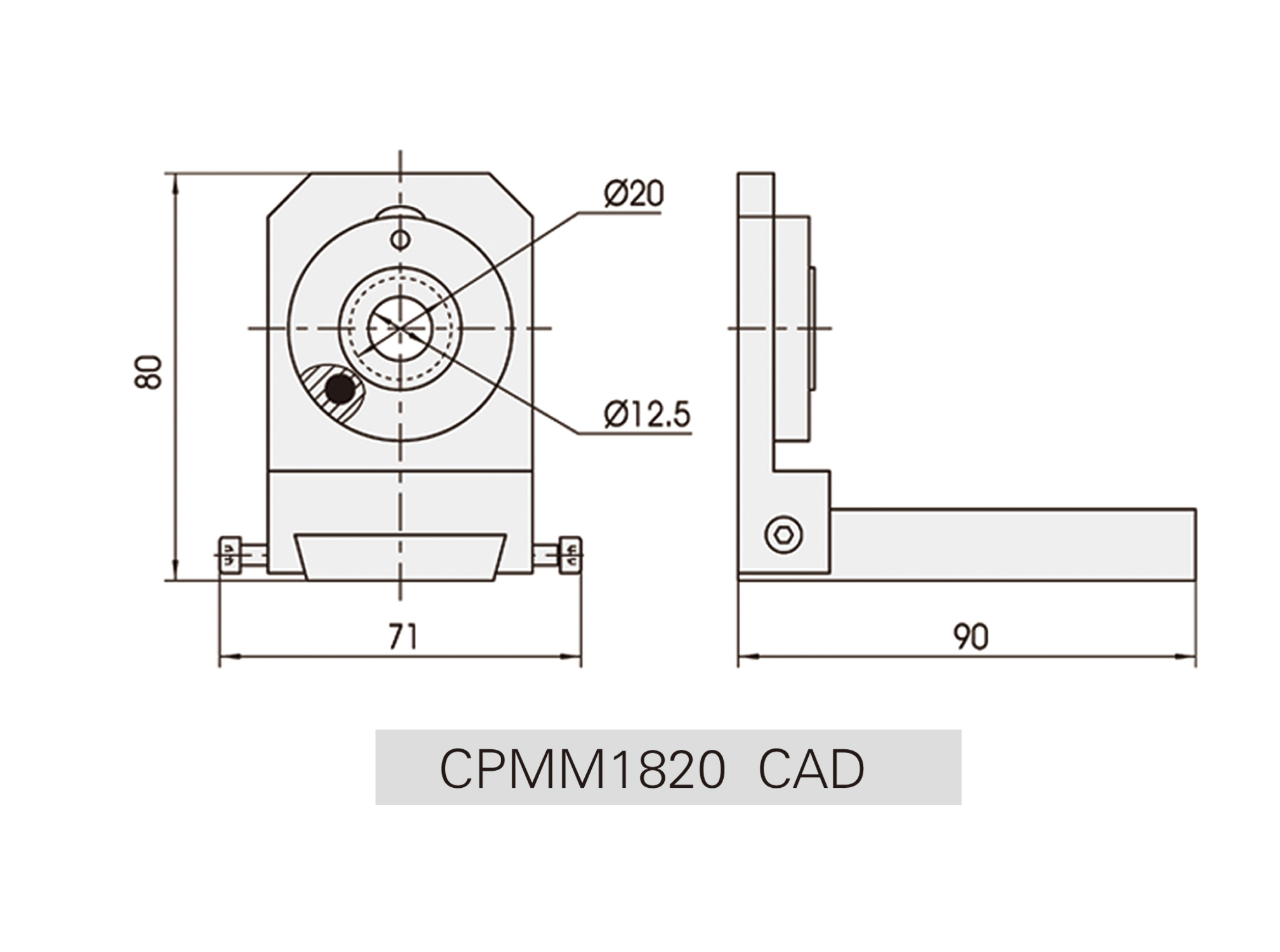 CPNN1820磁性透镜架cad