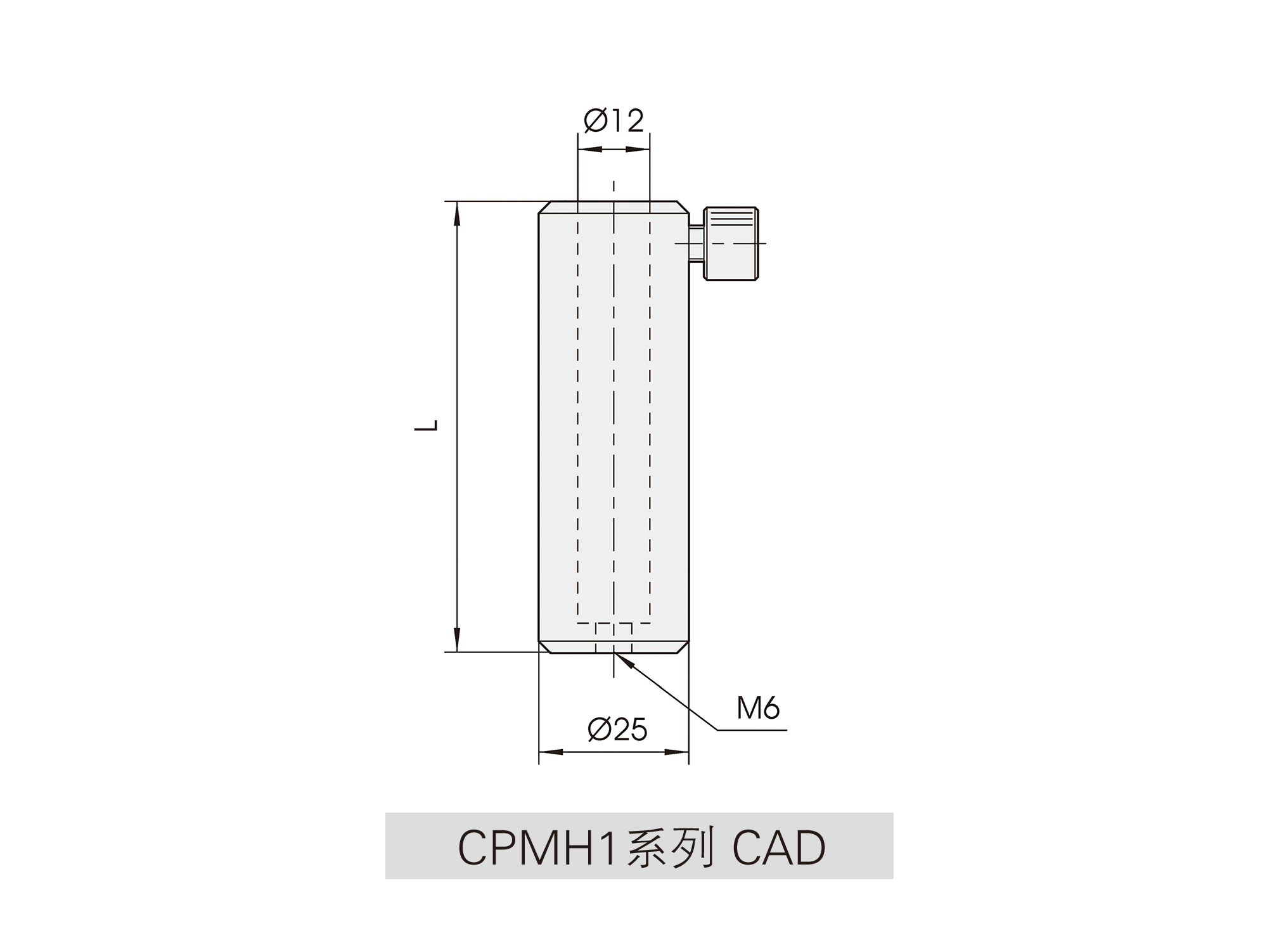 CPMH1系列杆架cad