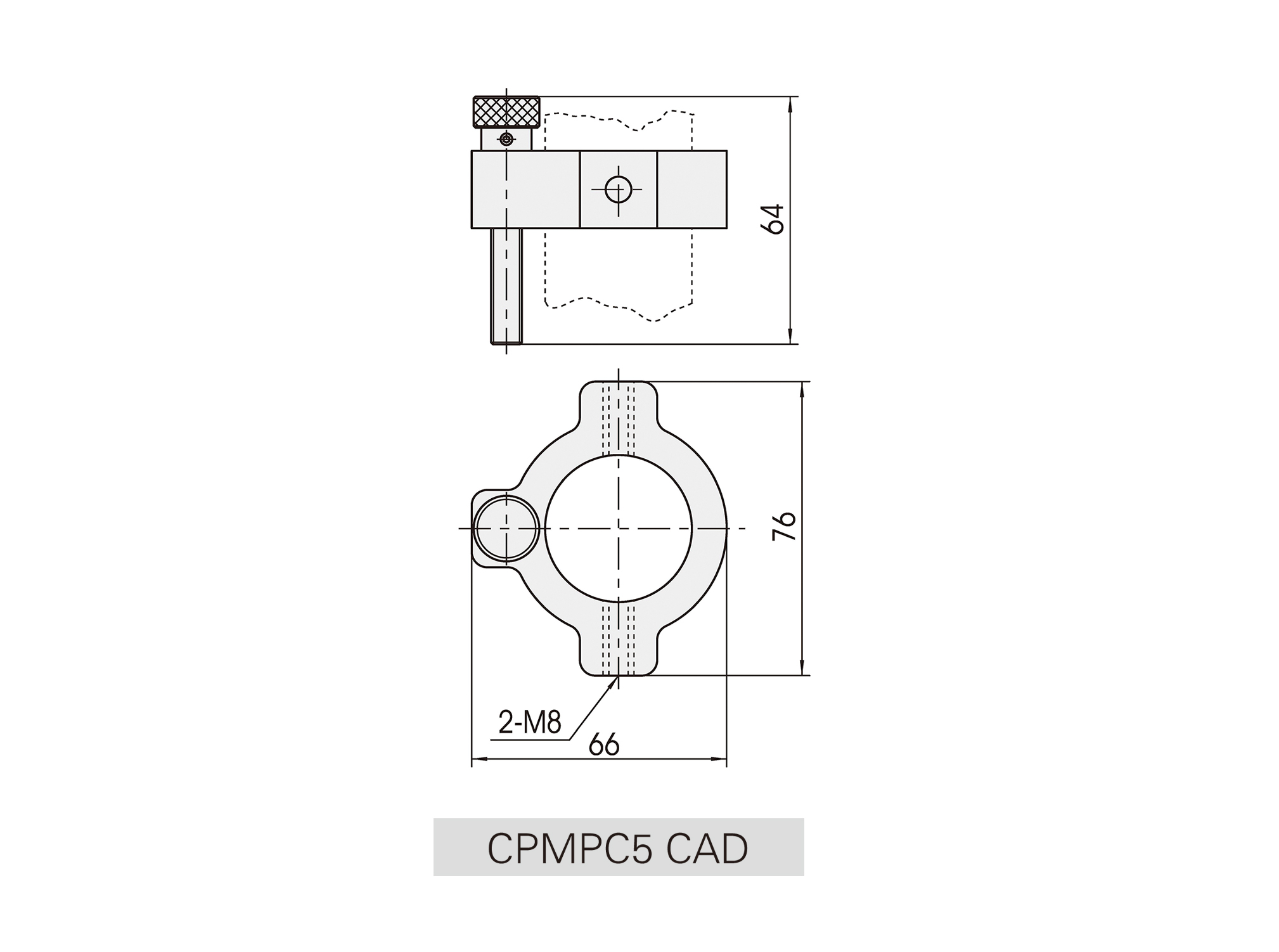 CPMPC5支撑棒夹具提升器cad